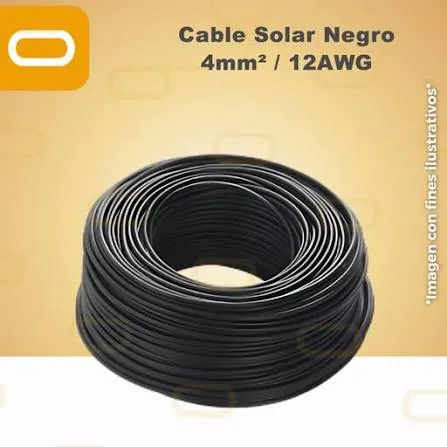 Cable Solar Rojo y Negro